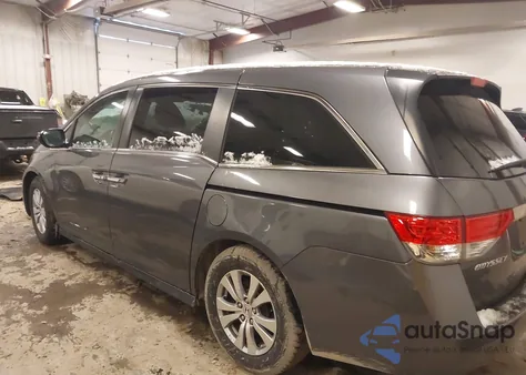 2017 Honda Odyssey Ex-L from USA, damaged, VIN 5FNRL5H60HB001084